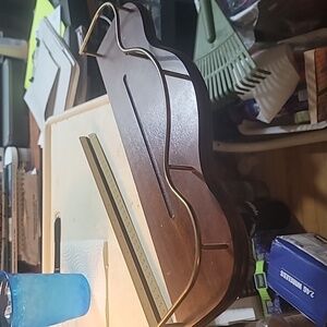 Elegant Brown and Gold Home Accent Shelf-  Approx 15 Inches Long